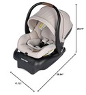 Maxi-cosi Mico Luxe Infant Car Seat With Base  New Hope Tan new In Damaged Box 