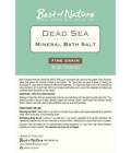 Best Of Nature Fine Grain Dead Sea Mineral Bath Salt - 30 Pound Pail