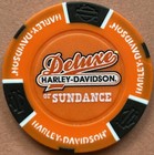 Harley Davidson Full Color Poker Chip From Deluxe Hd In Sundance  Wyoming