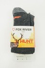 New  Fox River Merino Wool Hunt Over The Calf Socks Medium Dark Gray