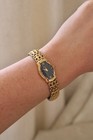 Rare Vintage 90s Seiko Two Tone Bracelet Strap Watch Working