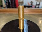 Vintage 1950s Revlon Futurana Lanolite Gold Tone Refillable Lipstick Case Japan