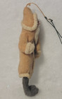 Antique German Folk Art Spun Cotton Wool Santa Claus Ornament Doll Figurine