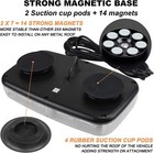 2pack Led Strobe Beacon Light Car Truck Emergency Warning Snow Plow Pickup