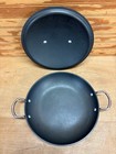Calphalon Usa 1380-10  Braiser paella Pan   Lid Anodized Aluminum