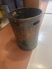 Vintage Industrial Textile Bin  Likely Dating From The Early To Mid-20th Century