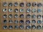      1964 Topps Baseball Coins- Lot Of 58 W  Clemente Rose Spahn Hof   ers  Vg-vg ex