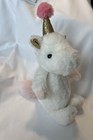 Fao Schwarz Unicorn White Birthday Party Pony Stuffed Animal Toy 11 