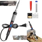 90w Digital Electric Soldering Iron Kit Tempe Adjustable Welding Tool Solder Gun