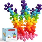 Clip Connect 100 Pieces   Diameter 1 5   Interlocking Solid Plastic Building 