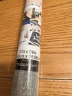 The Paper Studio Glitter Iron-on Vinyl 12in X 24in New Craft Cricut Silver