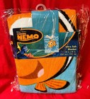 New vintage Toddler Bed Cotton Sheet Set fleece Blanket disney Finding Nemo 4pc