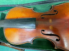 Antique Vintage Violin Old Wooden Violin W case