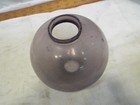 Early Amethyst Glass Lightning Rod Ball Sphere Globe Smooth Weather Vane Barn E