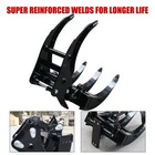 Forcedrive Mini Excavator Log Grapple 180-degree Rotation For Small Mini Diggers