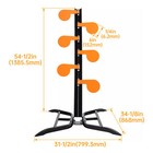 6  X 3 8  Steel Paddle Powder Coated Shooting Steel Dueling Tree Action Target