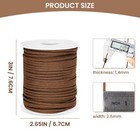 Leather String Suede Cord Leather Cords Rope String For Jewelry Making Neckla   