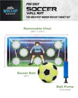 Indoor Soccer Game Set  Kick And Stick Removable 2ft X 4ft  Improve Ball Skil   