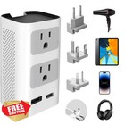 Mapambo 220v To 110v Voltage Converter For Europe Travel With Usb-c And Usb-a