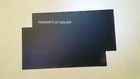24 x12  Black Vehicle Magnet Sign 30 Mil Thick - Machine Cut  2 Blank Sheet  