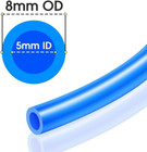 Azul 8 Mm O 5 16 Od 5 Mm Di Manguera De Aire De Poliuretano Pu Tubo De Tubo