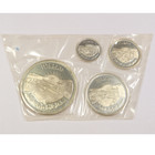 1964 Egypt Diversion Of The Nile Silver Proof 4 Coin Type Set With Box  43444q