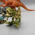 Jurassic Dinosaur Toy Figures Lot Spinosaurus Safari Triceratops Blue Velocirapt