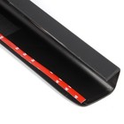 Allgood Tailgate Molding Cap  Compatible With Chevy Silverado Fleetside Base    