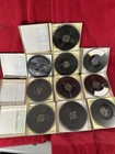 Lot Of 10 Maxell Ud 35-90 7  Reel To Reel Tapes Gold Shiny Boxes Used Read