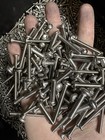 20 Lb Mixed Machine Screws Assorted Sizes Zinc Plated Steel Bulk Hardware Lot
