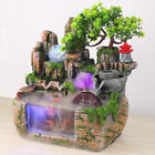 Indoor Rockery Fountain Goldfish Waterfall Feng Shui Water Sound Desktop Decor