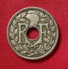 France 1921 25 Centimes Coin  Km 867a  24 1 Mm