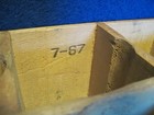 Vintage 1967 Quench Citrus Soda Crate Wood W dividers Seattle - Excellent 