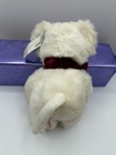 Russ Berrie Tic Toc White Mouse 6 5  Plush Stuffed Animal With Original Tag 