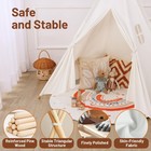 Kids Teepee Tent For Kids Kid Play Tents For Girls   Boys Gifts Playhouse For   
