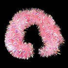 Pink Tinsel Garland For Christmas Tree Decorations Wedding Birthday Party