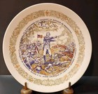 D arceau-limoges Limoges Porcelain Marquis De Lafayette Plate 1974  384 Le