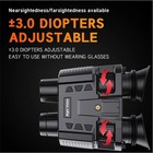 4k 3d Head Mounted Night Vision Goggles Rechargeable Hands Free Ir Nv Binoculars