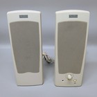 Vintage Altec Lansing Multimedia Computer Speakers System Beige Acs21w Tested