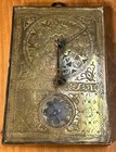 Antique Astrolabe   In Brass With Sundial And Integrated Compass hand Engraved