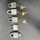 Vtg Lot Of 5 Pad Locks With Keys - American Lock Company  Master  Waterbury
