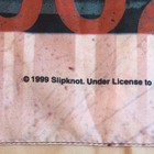 Vintage 1999 Slipknot Tapestry   Flag Poster Double-sided    99 Patches