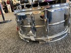 Very Good Premier 1980 s Chrome Over Steel Snare Drum  14  X 6 5   Chrome