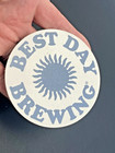 Brand New Beer Coaster - Best Day Brewing   Collectable