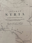 1843 Map Of Ancient Syria Sduk Palestine Phoenicia Damascus Antique Engraving