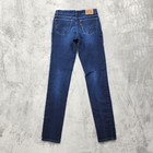 Levi s Jeans Womens 26 Blue Mid Rise 711 Skinny Slim Stretch Medium Wash Denim