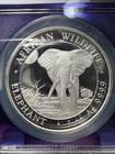 2025 African Wildlife Elephant Somalia S100s Ms 69 Traderbea Purple Core Ngc