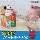 Kids Preferred Peanuts Jack In The Box With Snoopy 12282-a Musical Toy