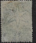 Ceylon Scott 18  Sg20 Used  Cv  27 50  Perf  15  2d  Yell-green  G-vg   11k231