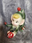 Vintage Norcrest  Pixie With Ladybug 1950s F-748